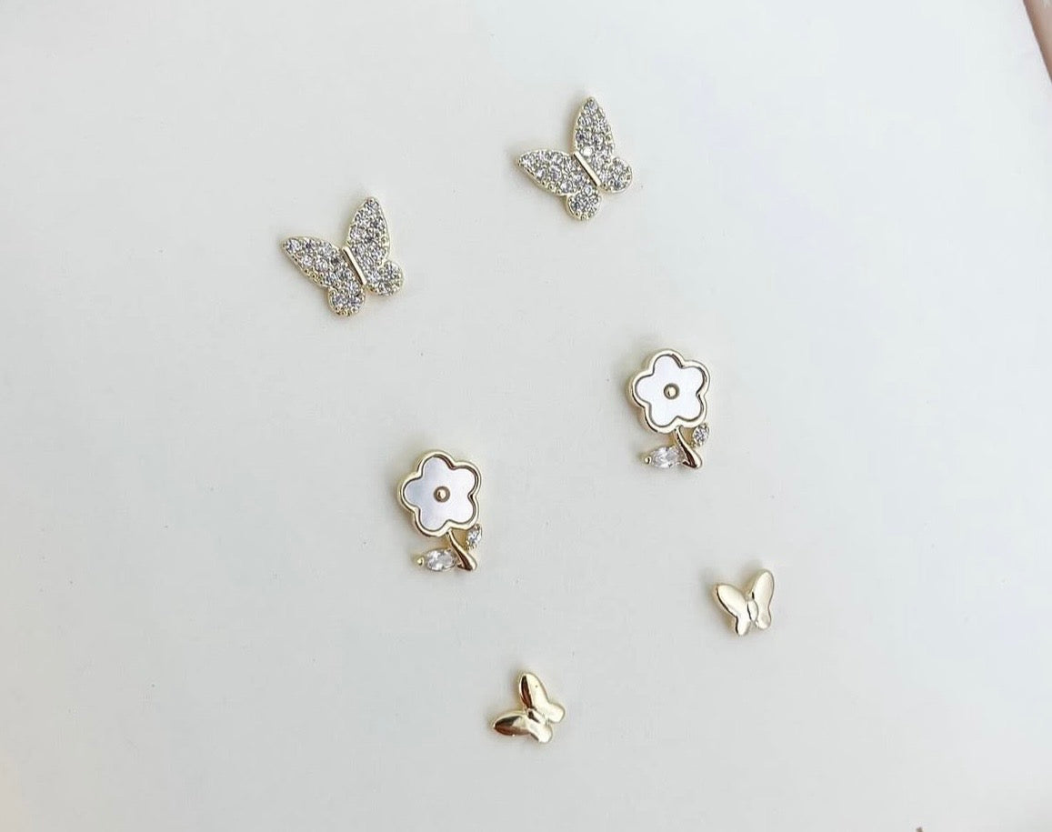 3 Pair Earrings Stack