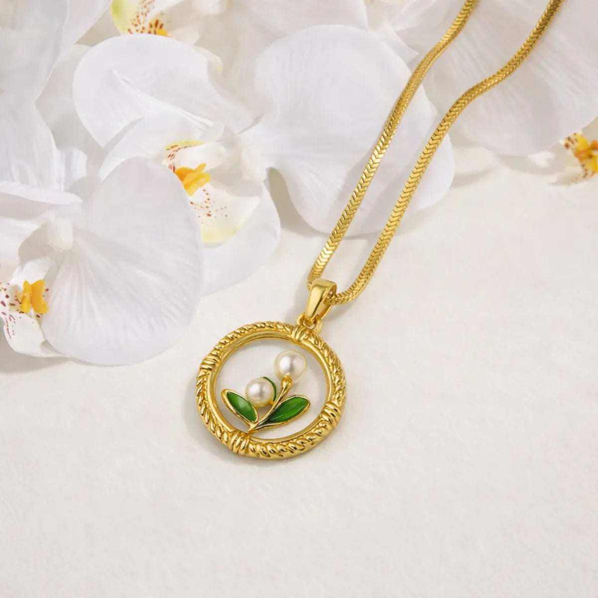 Pearl Blossom Necklace