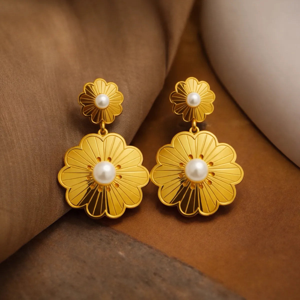 Sasha Pearl Statement Earrings