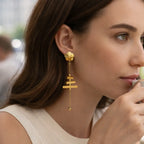 Betty Dangle Statement Earrings