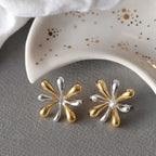 Twilight Gold & Silver Earrings