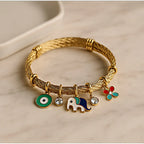 Elephant Charm Bracelet