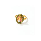 Olly Adjustable Ring– 18K Gold Plated