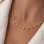 Angela Zircon Necklace