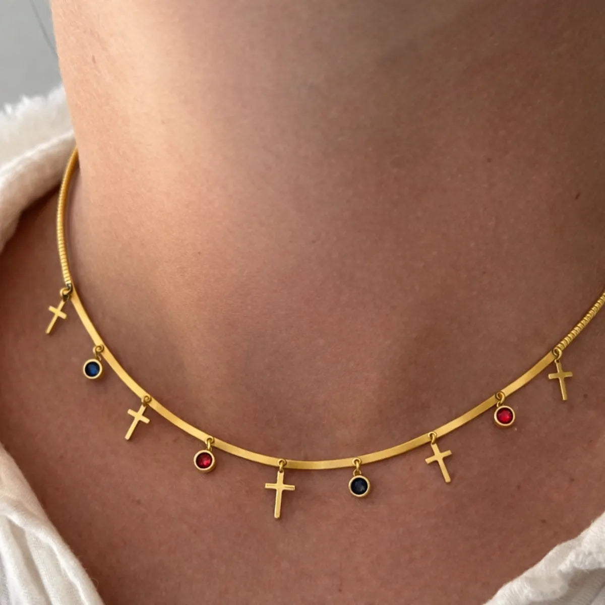 Faith Multicharm Necklace