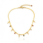 Faith Multicharm Necklace– 18K Gold Plated