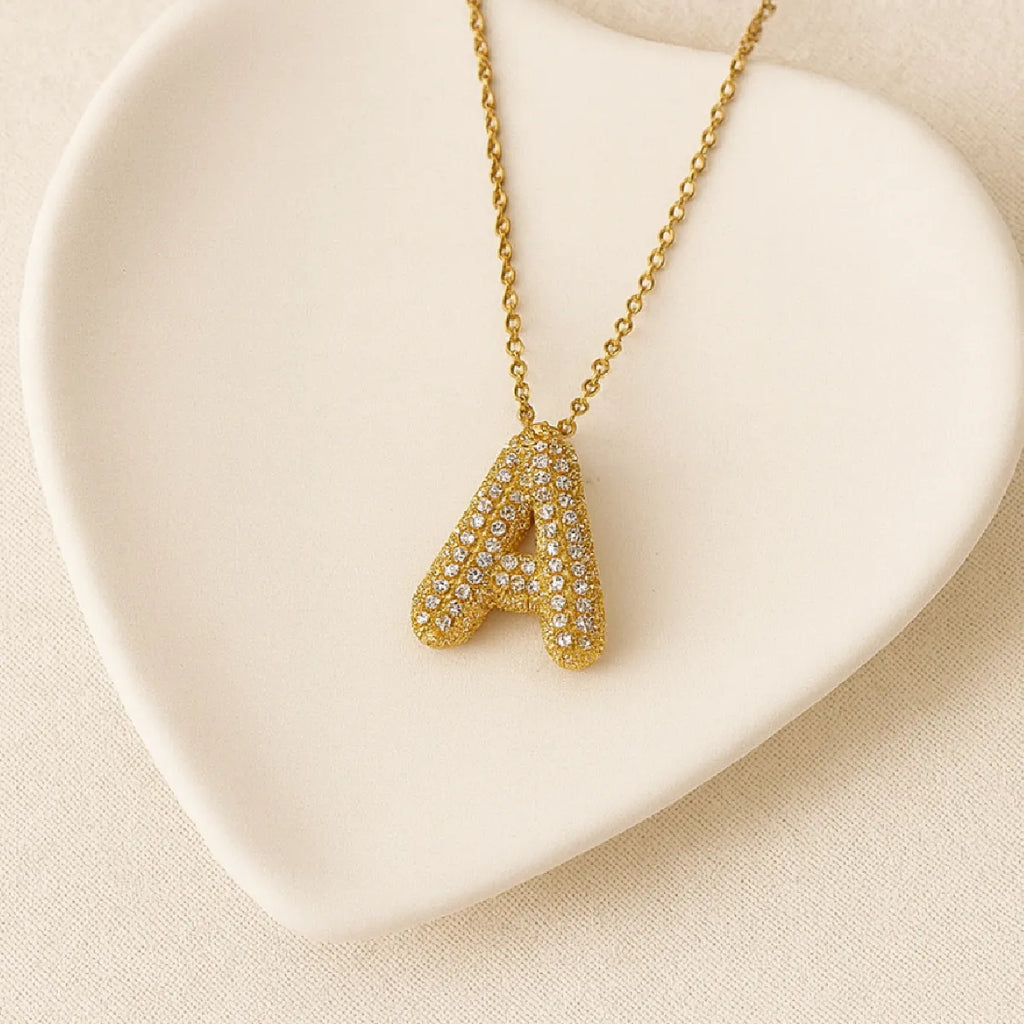 Initials Necklace A 80%