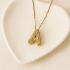 Initials Necklace A 80%