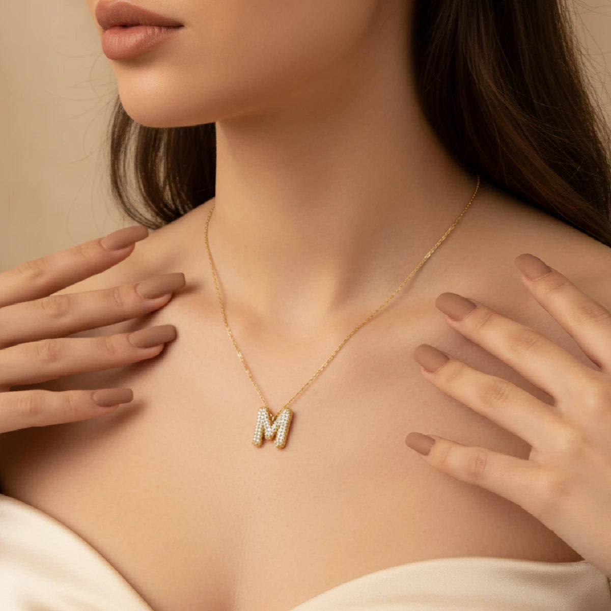 INITIALS NECKLACE M MODEL