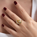 Melody Zircon Adjustable Ring
