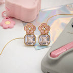 cubic zirconia earrings
