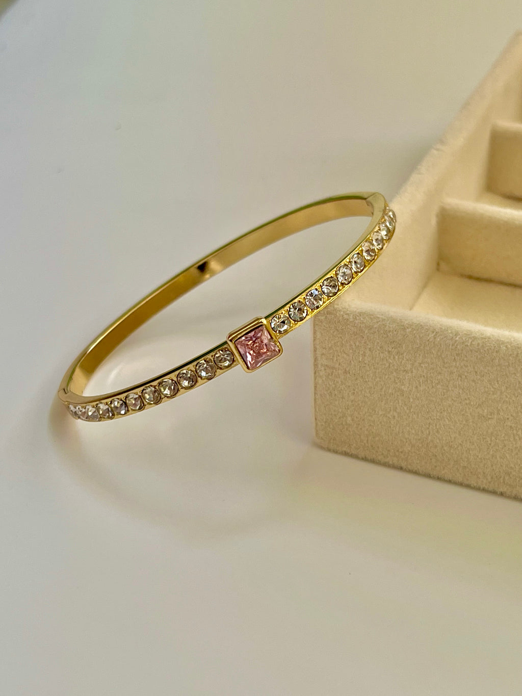 Pink Crown Bracelet