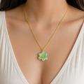 Mint Blossom Necklace