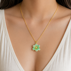 Mint Blossom Necklace