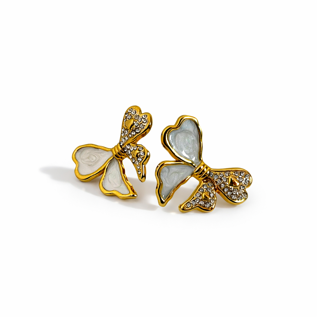 Dainty Bow Earrings