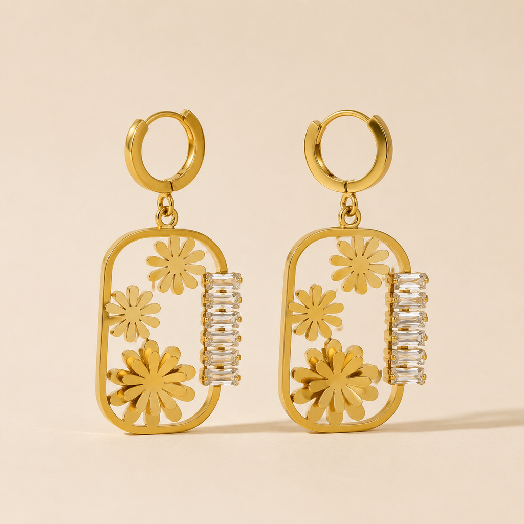 Daisy Dangle Earrings