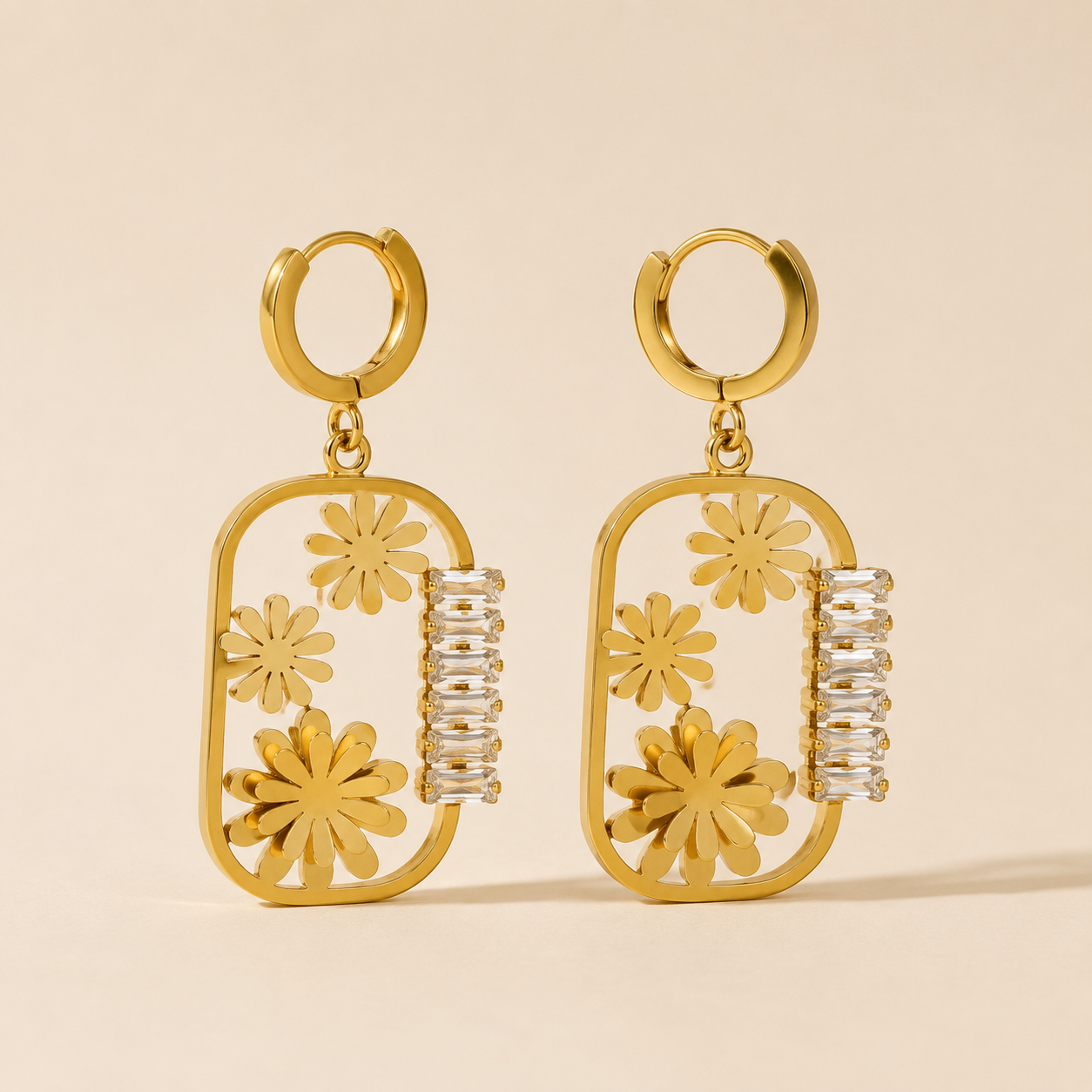 Daisy Dangle Earrings