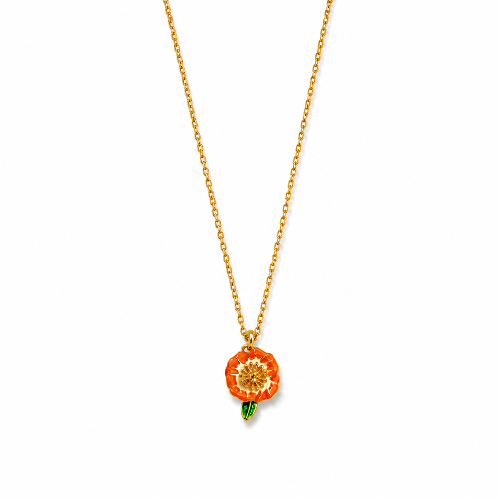 Poppy Necklace