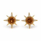 North Star Stud Earrings