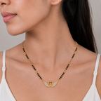 Swan Pair Mangalsutra