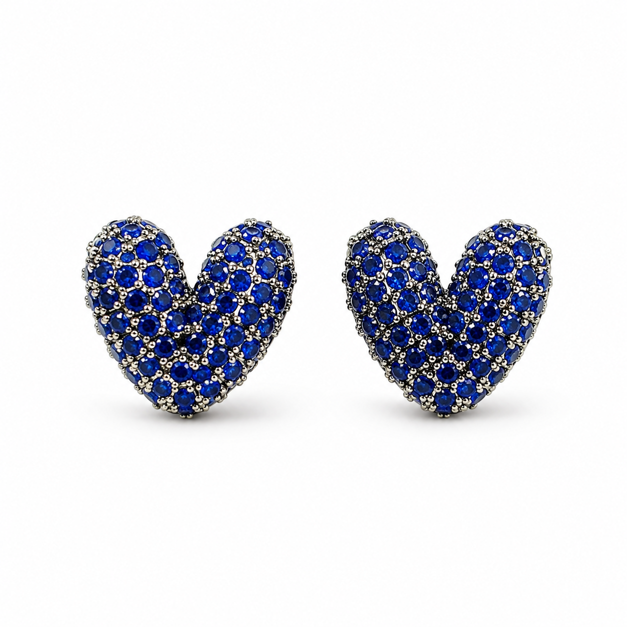 Amour Heart Stud Earrings