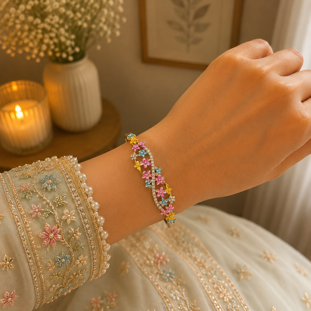 Jasmine Botanical Bracelet