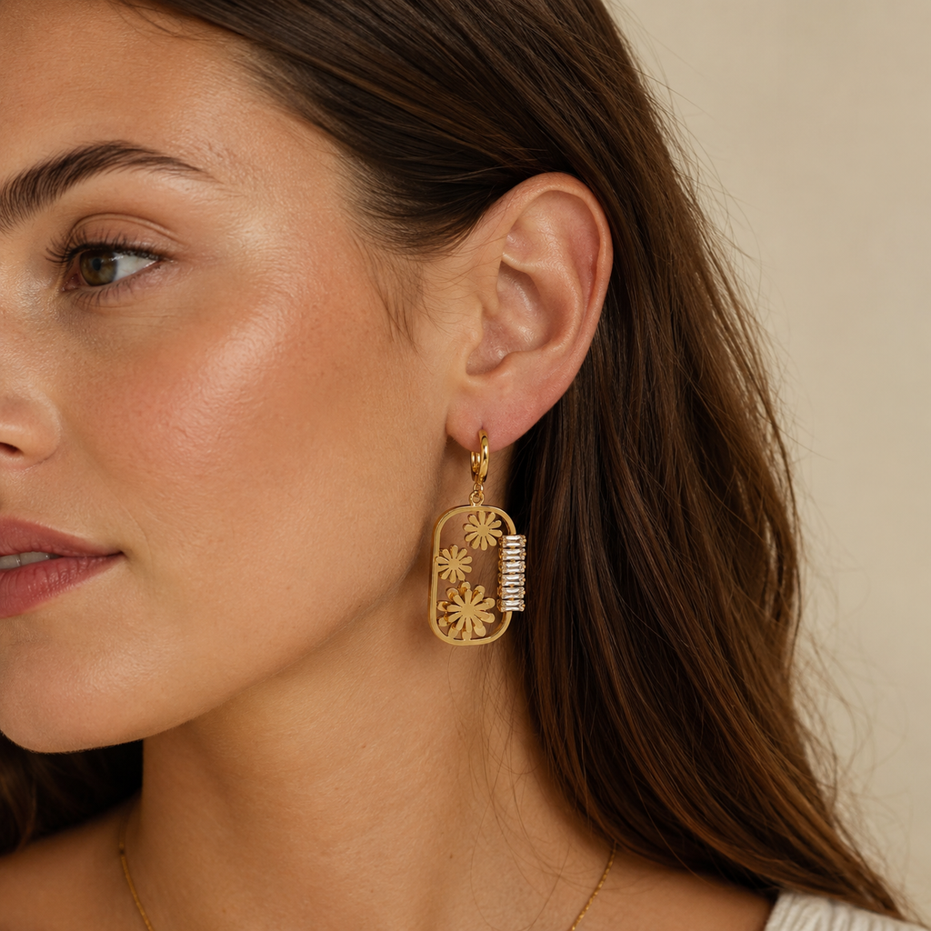 Daisy Dangle Earrings