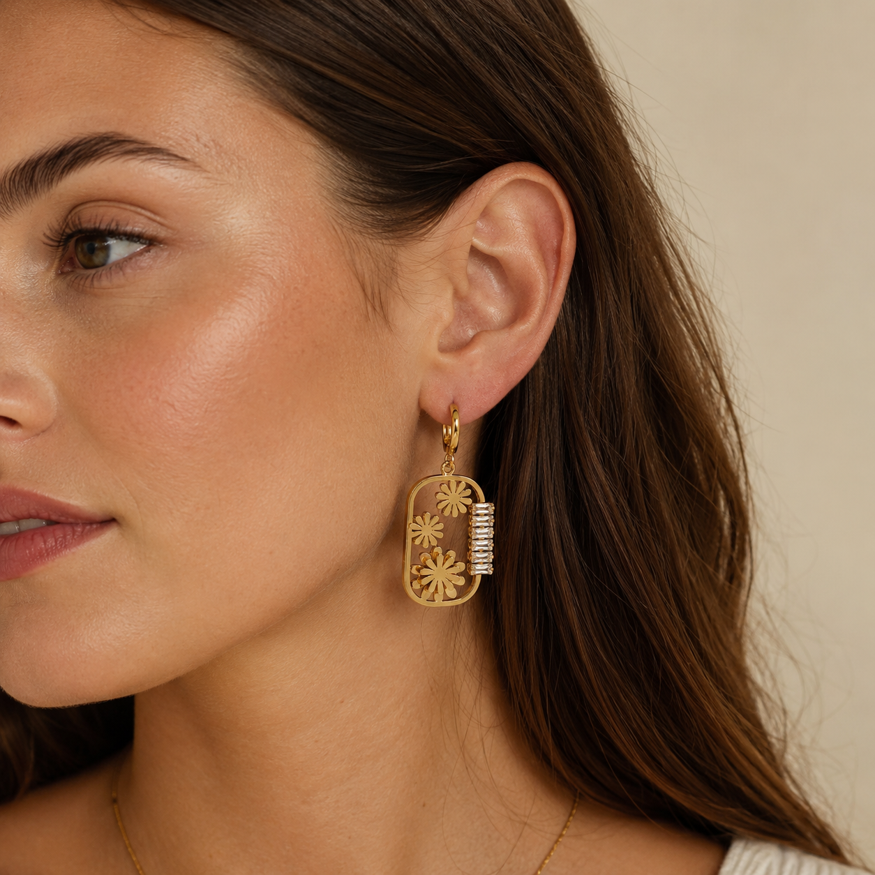 Daisy Dangle Earrings