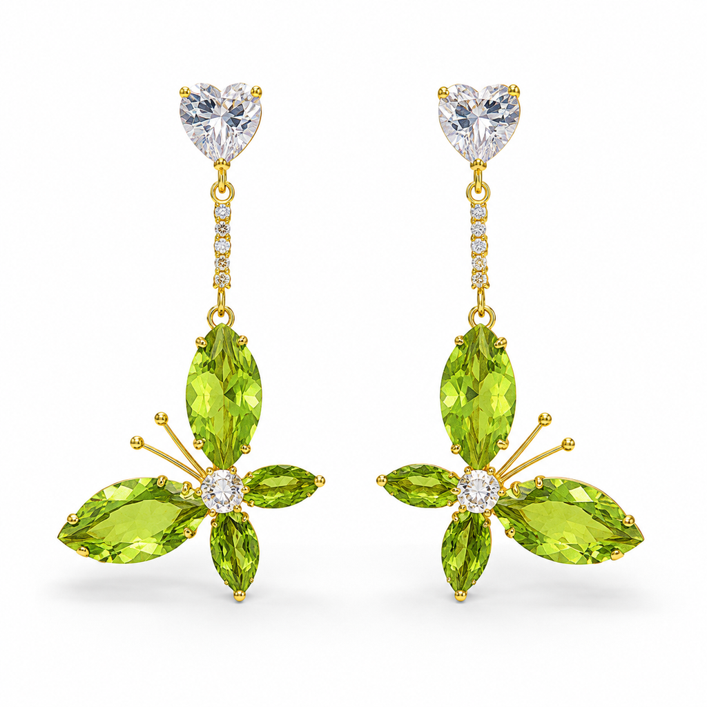 Flutter Bloom Drop Earrings