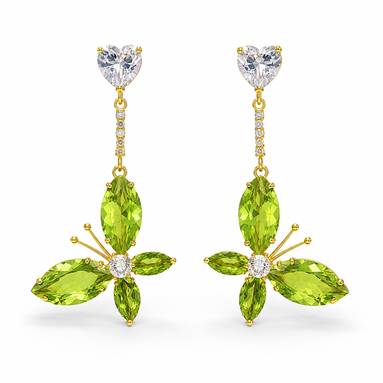 Flutter Bloom Drop Earrings