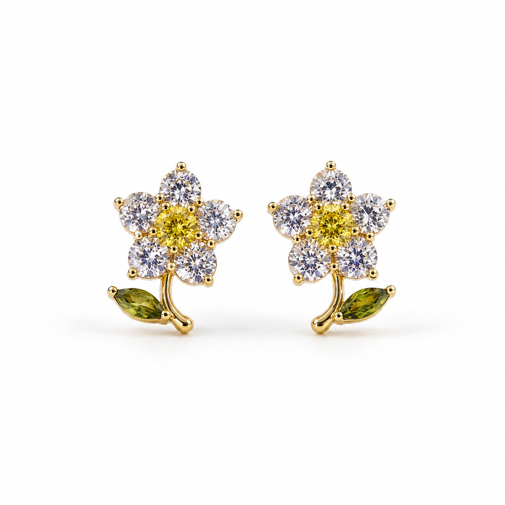 Wildflower Charm Earrings