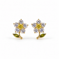 Wildflower Charm Earrings