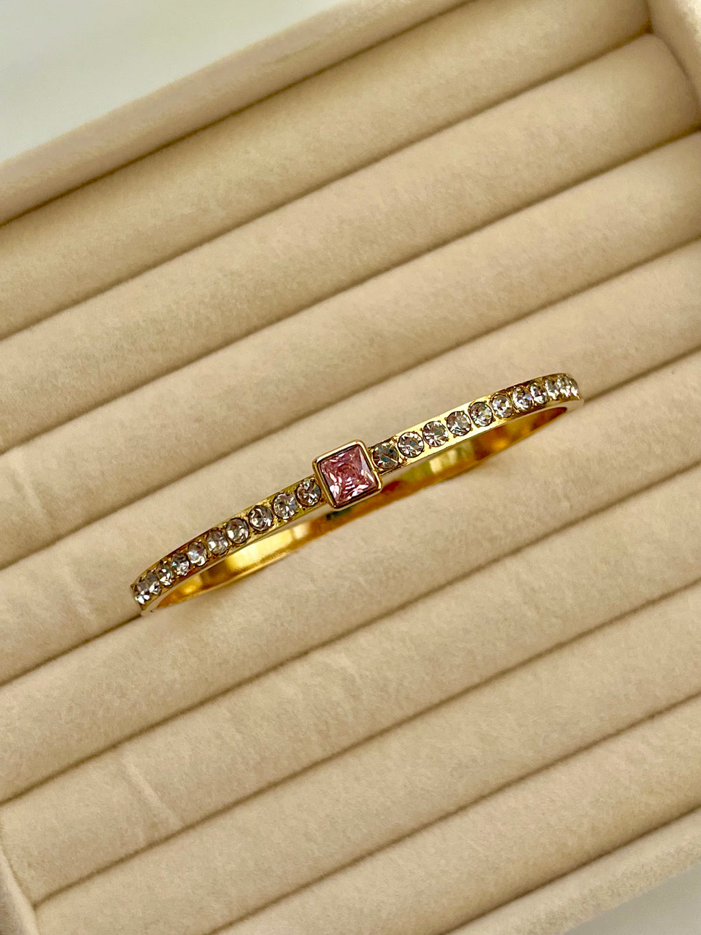 Pink Crown Bracelet