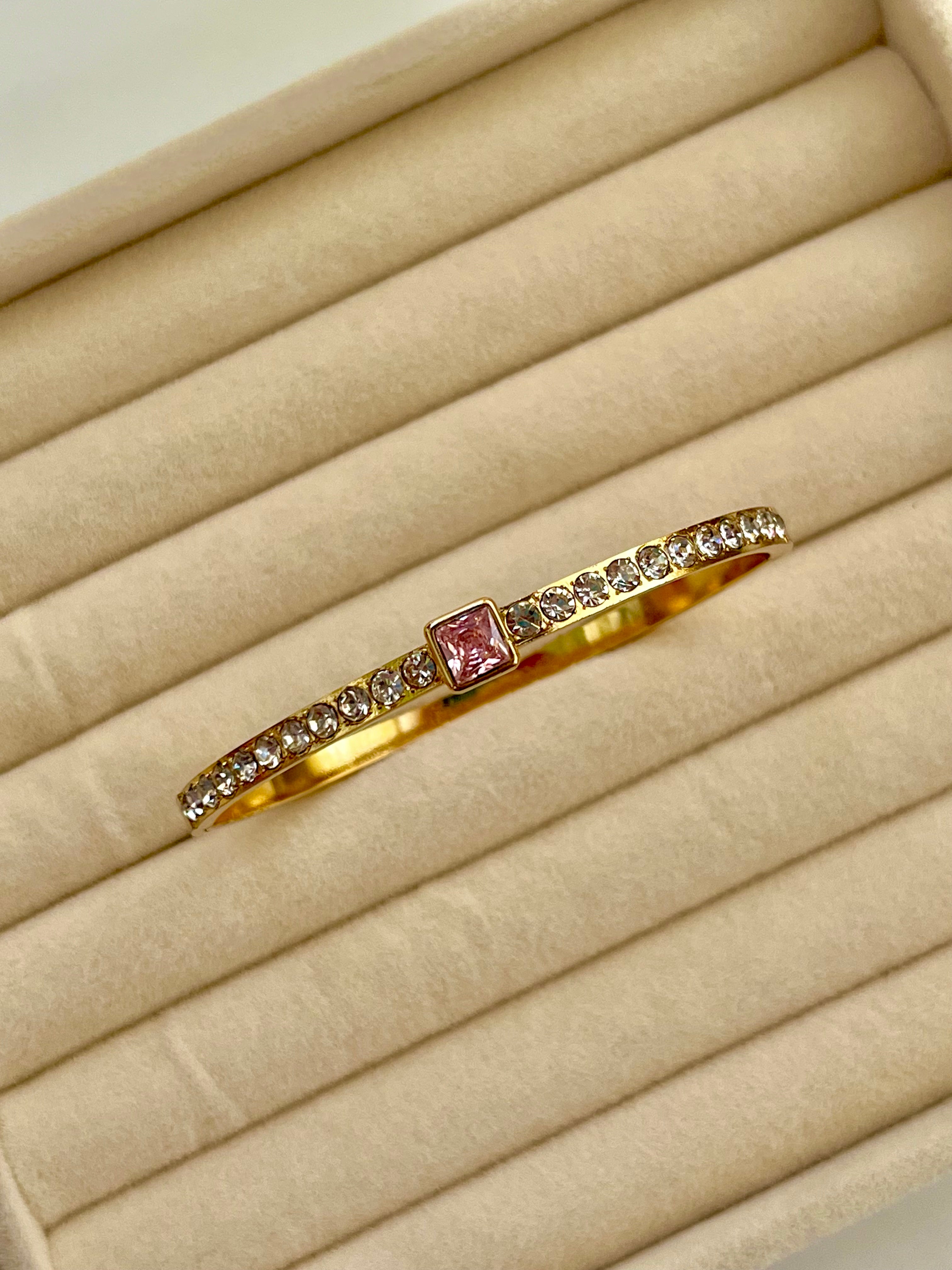 Pink Crown Bracelet