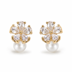 Daisy Pearl Earrings