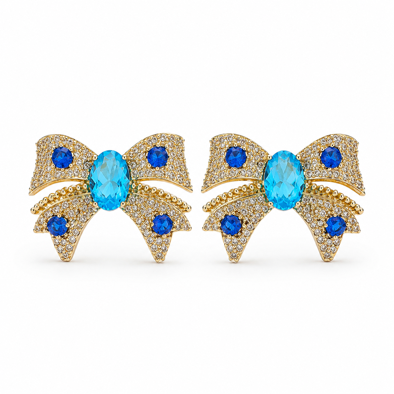 Royal Bow Earrings