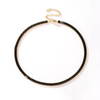 Black Zircon Tennis Bracelet