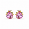 Teardrop Solitaire Earrings