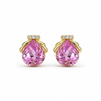 Teardrop Solitaire Earrings