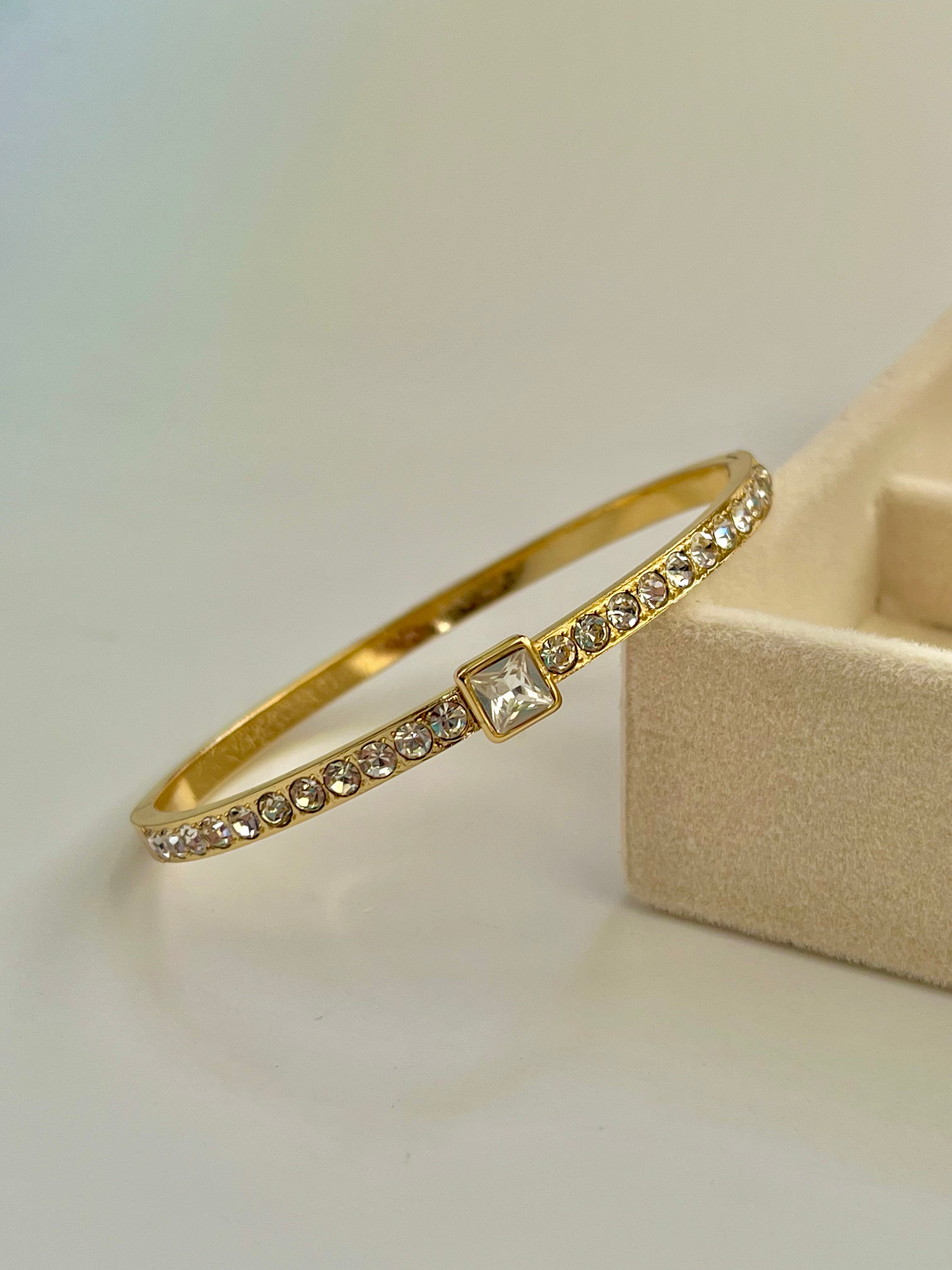 Crystal Crown Bracelet