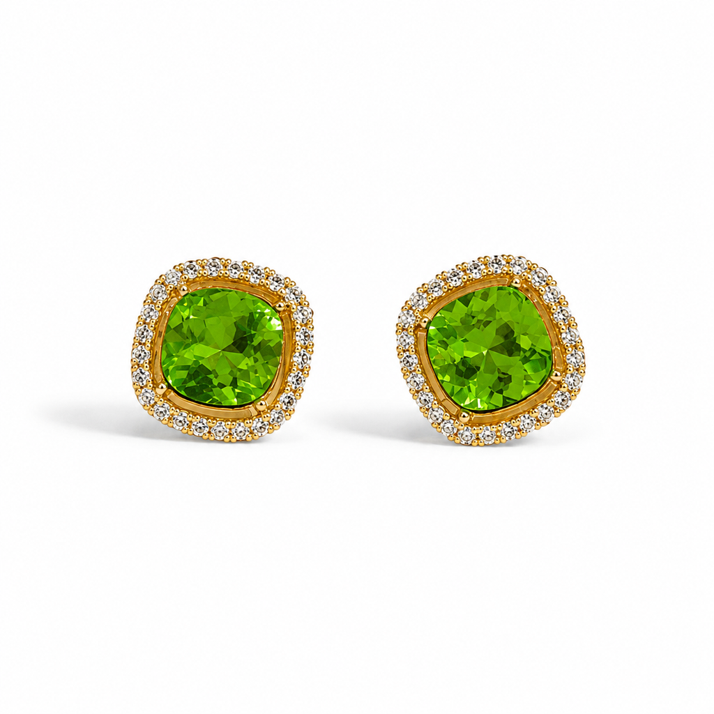 Emerald Glow Earrings