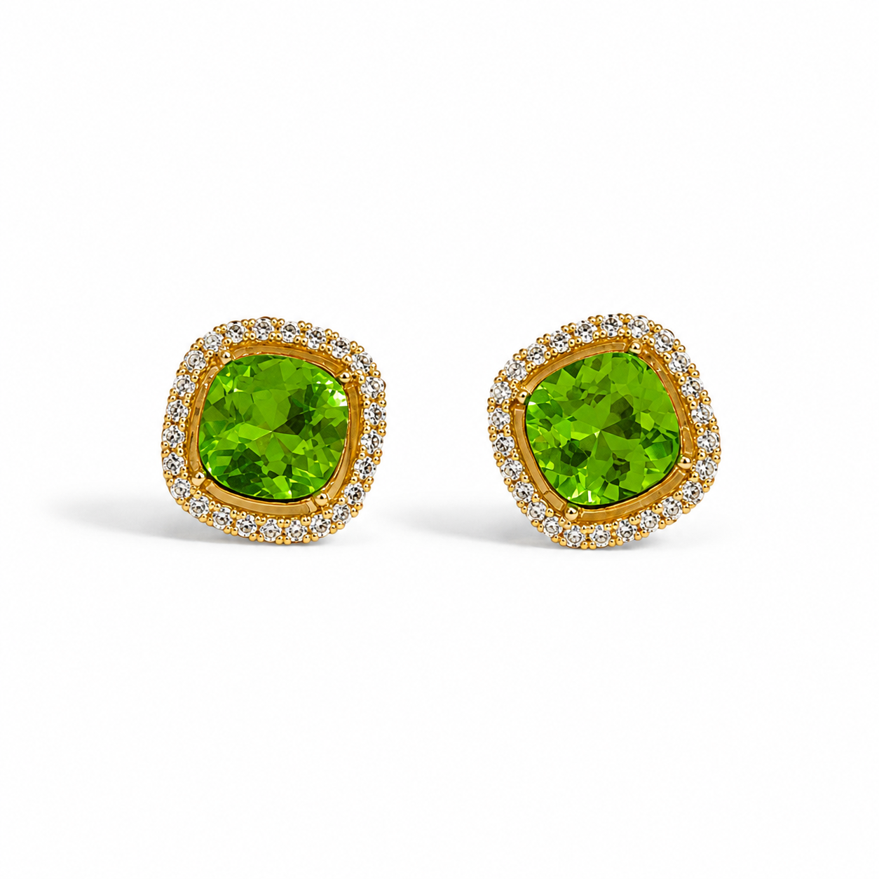 Emerald Glow Earrings