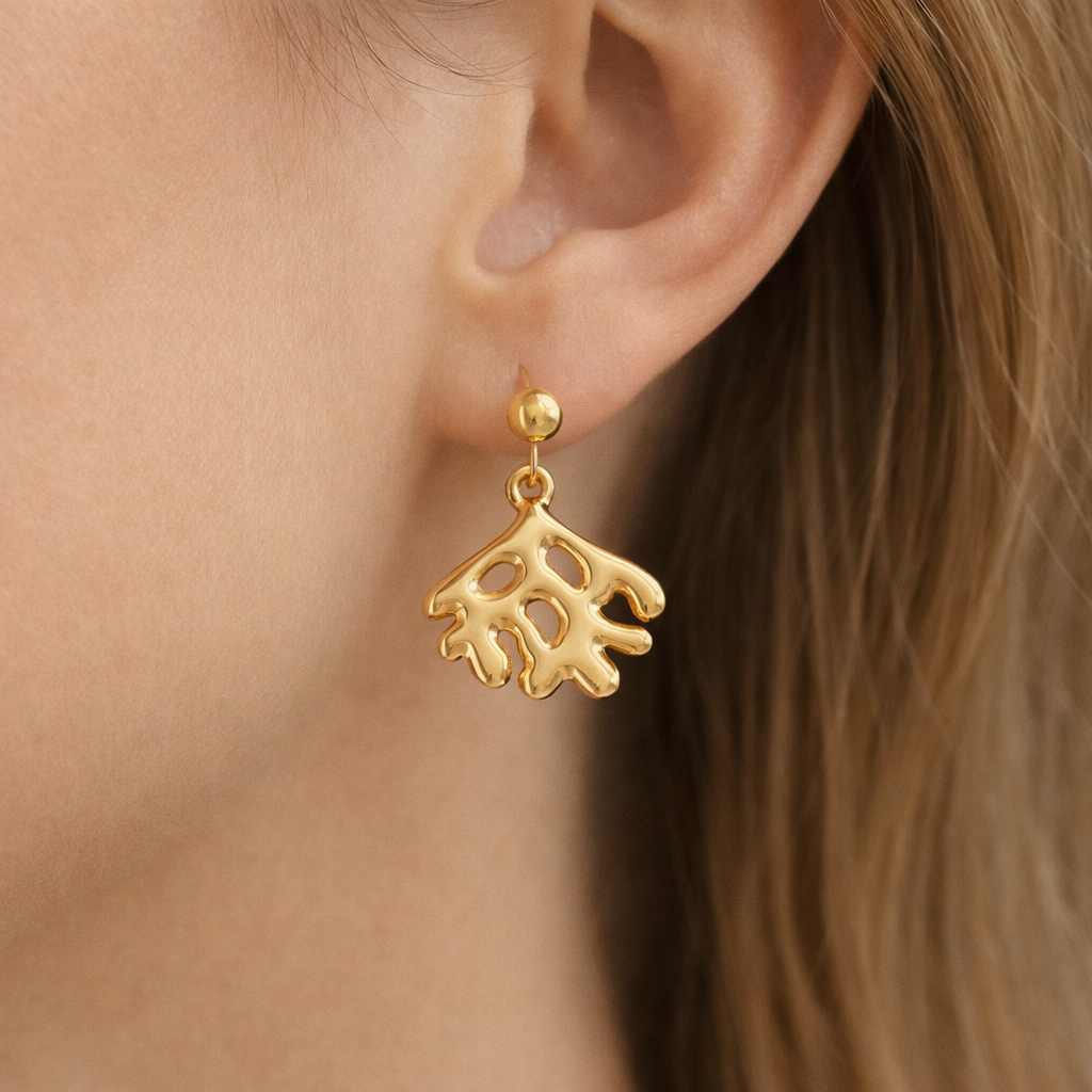 Golden Reef Earrings