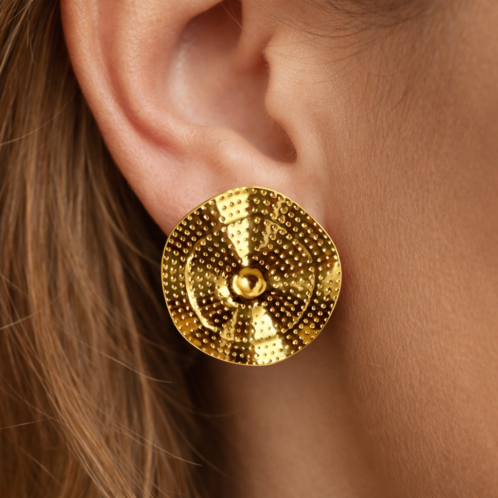 Disc Earrings