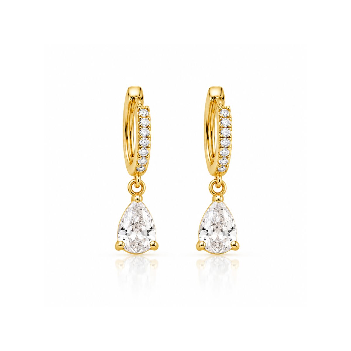 Alina Diamond Drop Earrings