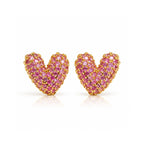 Amour Heart Studs