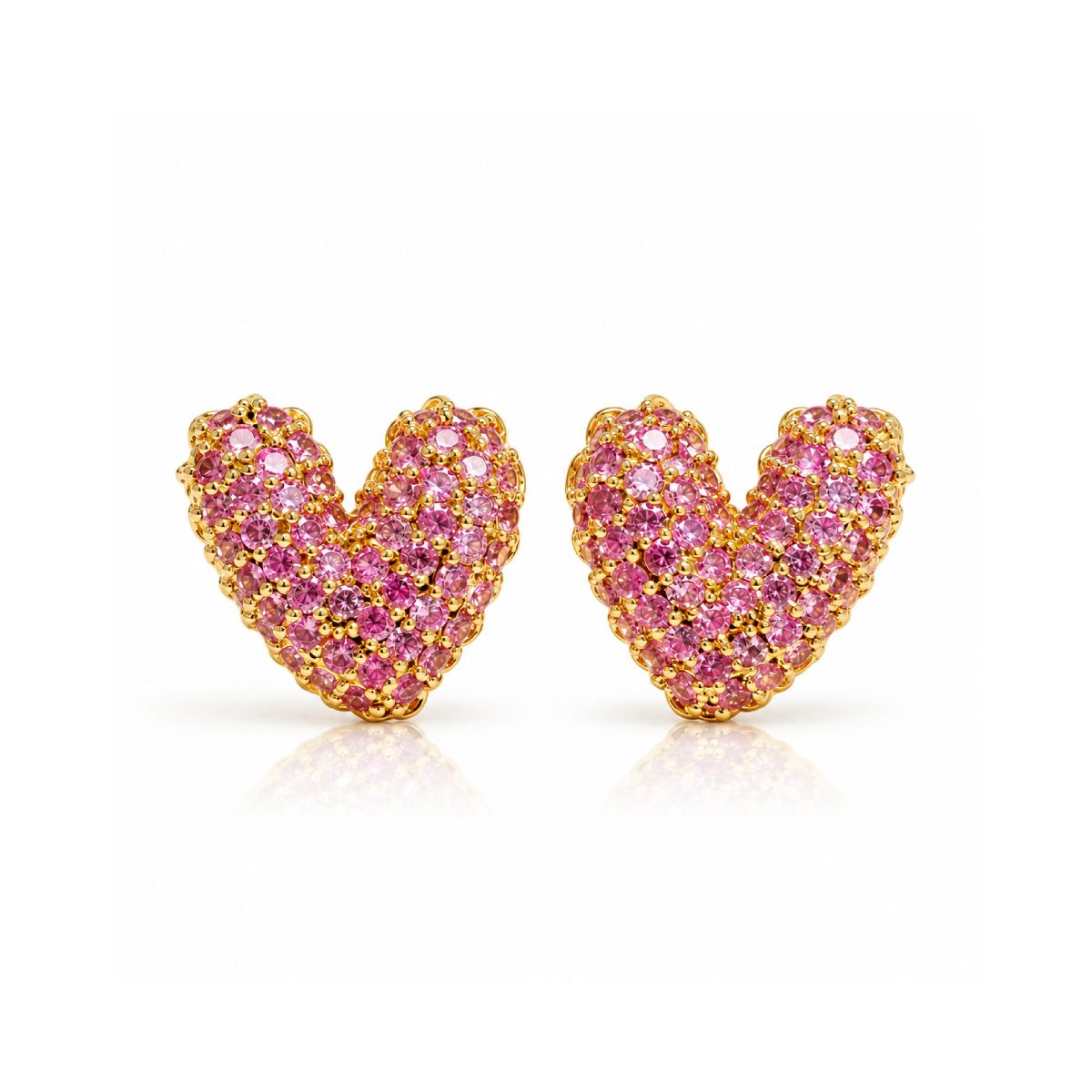 Amour Heart Studs