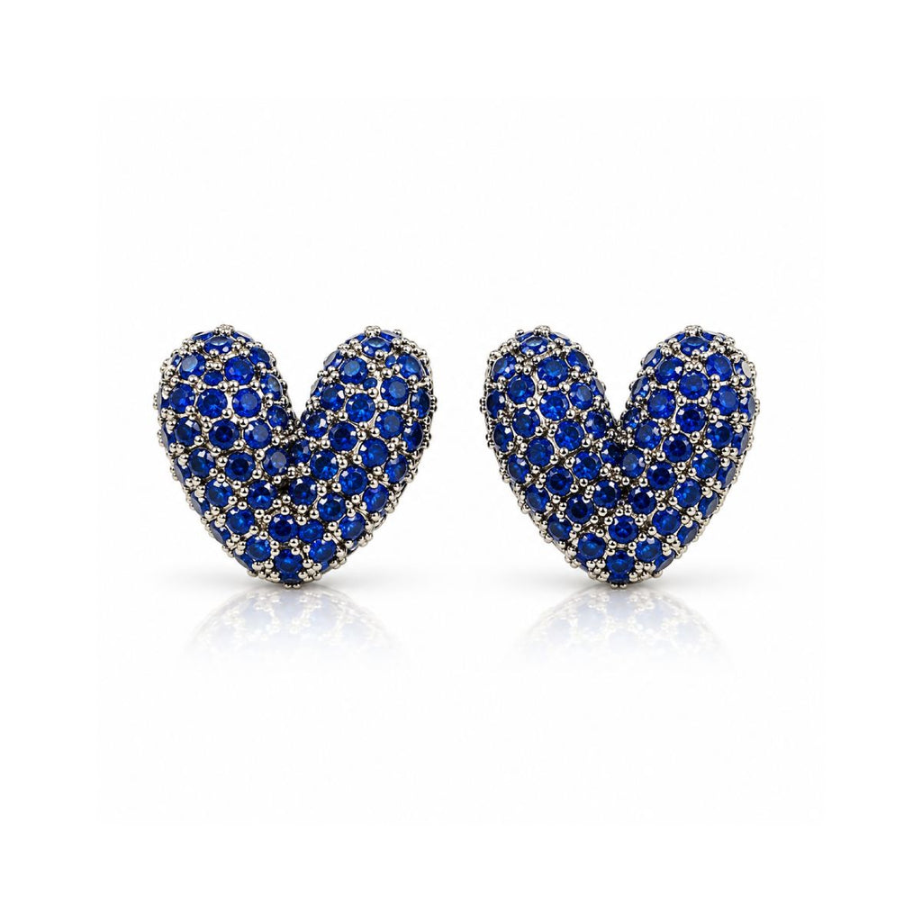 Amour Heart Studs