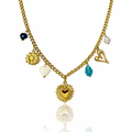 All Hearts Charm Necklace