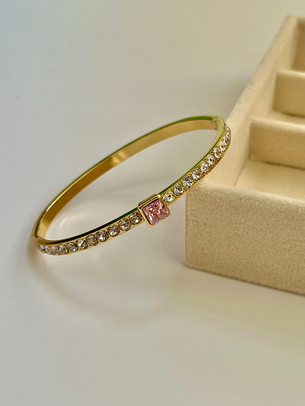 Pink Crown Bracelet